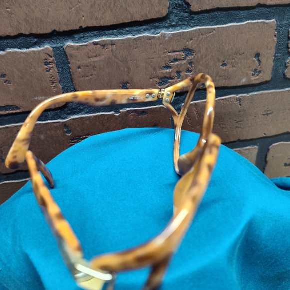 Christian Dior tortoise shell frames only retro hippie glasses 70's - Picture 9 of 11